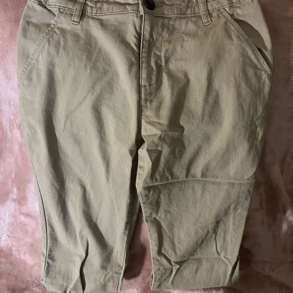 Girls  Casual Chino Pants in Khaki